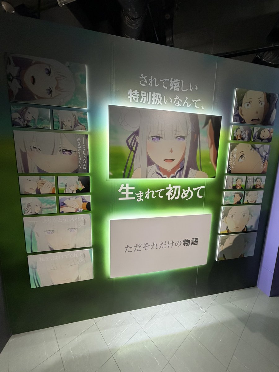 a_y73spl's tweet photo. エミリアお誕生日おめでとう🫶
リゼロ展すごーく楽しかった> ̫ <
#リゼロ展 #エミリア生誕祭2026 https://t.co/hbFlYRVGHX