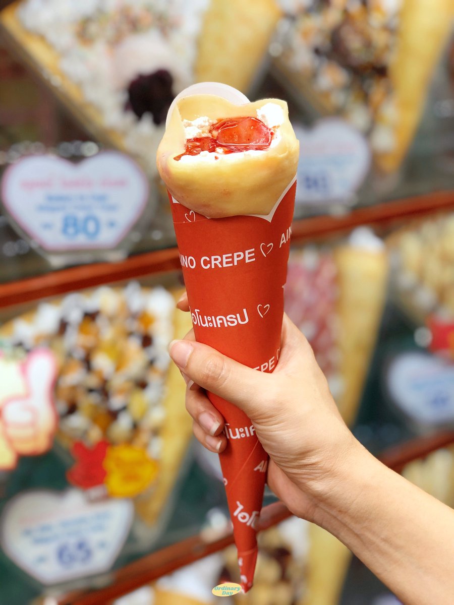 Cafe_LittleGirl's tweet photo. เจนวายรู้จักดีมากกก มีใครชอบกินเครป 𝘼𝙞𝙣𝙤 อยู่มั้ยยยย ร้านเครปเย็นญี่ปุ่นในตำนานสุดๆ อร่อยยย 😋🍦🍓✨️ แต่ละเมนูคือน่ากินโฮกกก แต่ก่อนซื้อที่สาขาสยามประจำ แต่ไม่มีแล้ว เหมือนจะเหลือสาขา mbk กับ เซ็นเตอร์วัน มั้ยนะะ https://t.co/y7Ww6aQ2ne