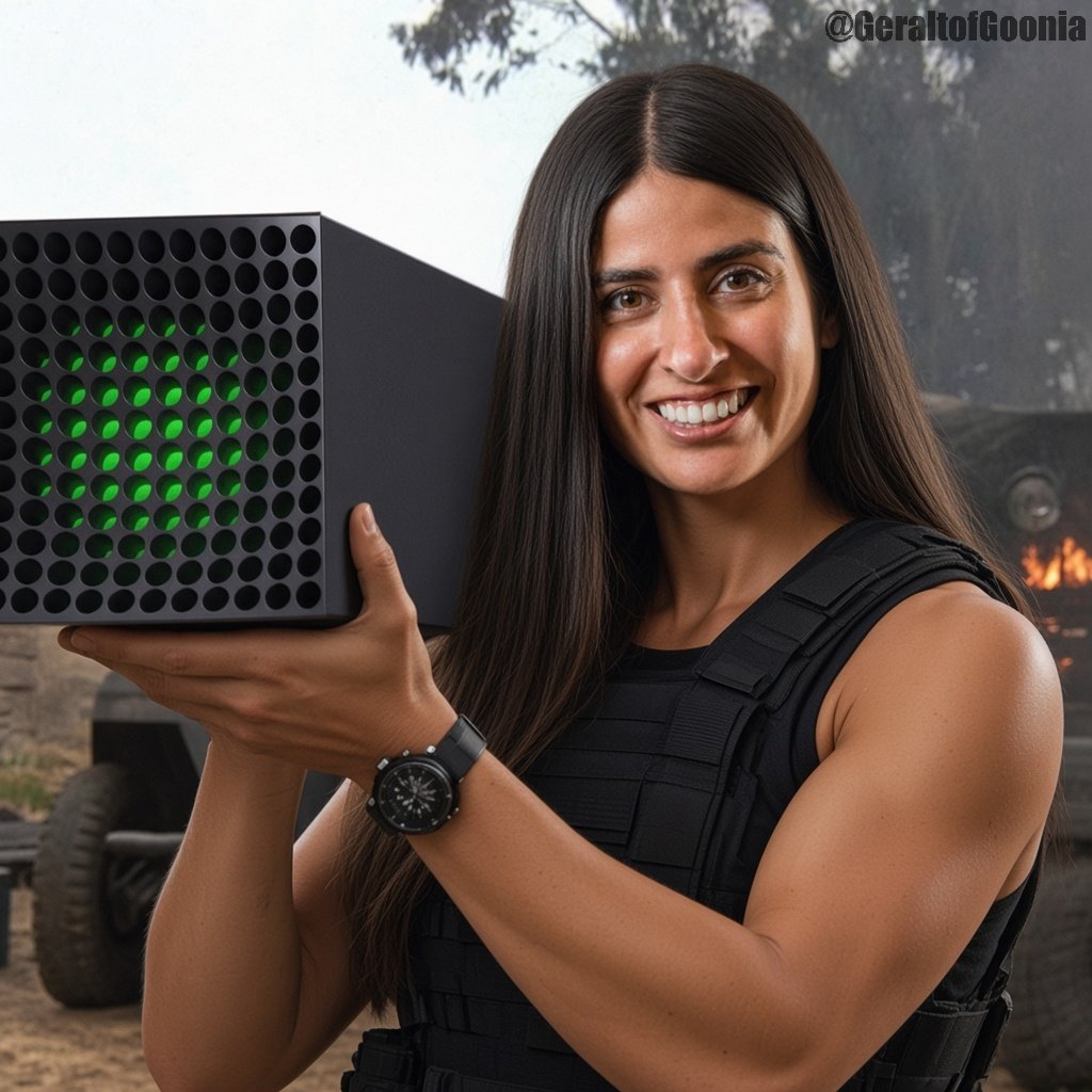 UnodeXbox's tweet photo. @YorchTorchGames Love @asha_shar LOVE @XBOX 💚💚 https://t.co/zH6cdVuYKE