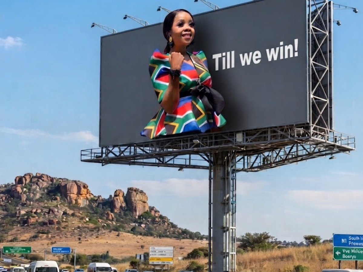 Born_Again_Man's tweet photo. They can never make me hate the queen @JacintaNgobese Till we win! https://t.co/yUSQXLczd2
