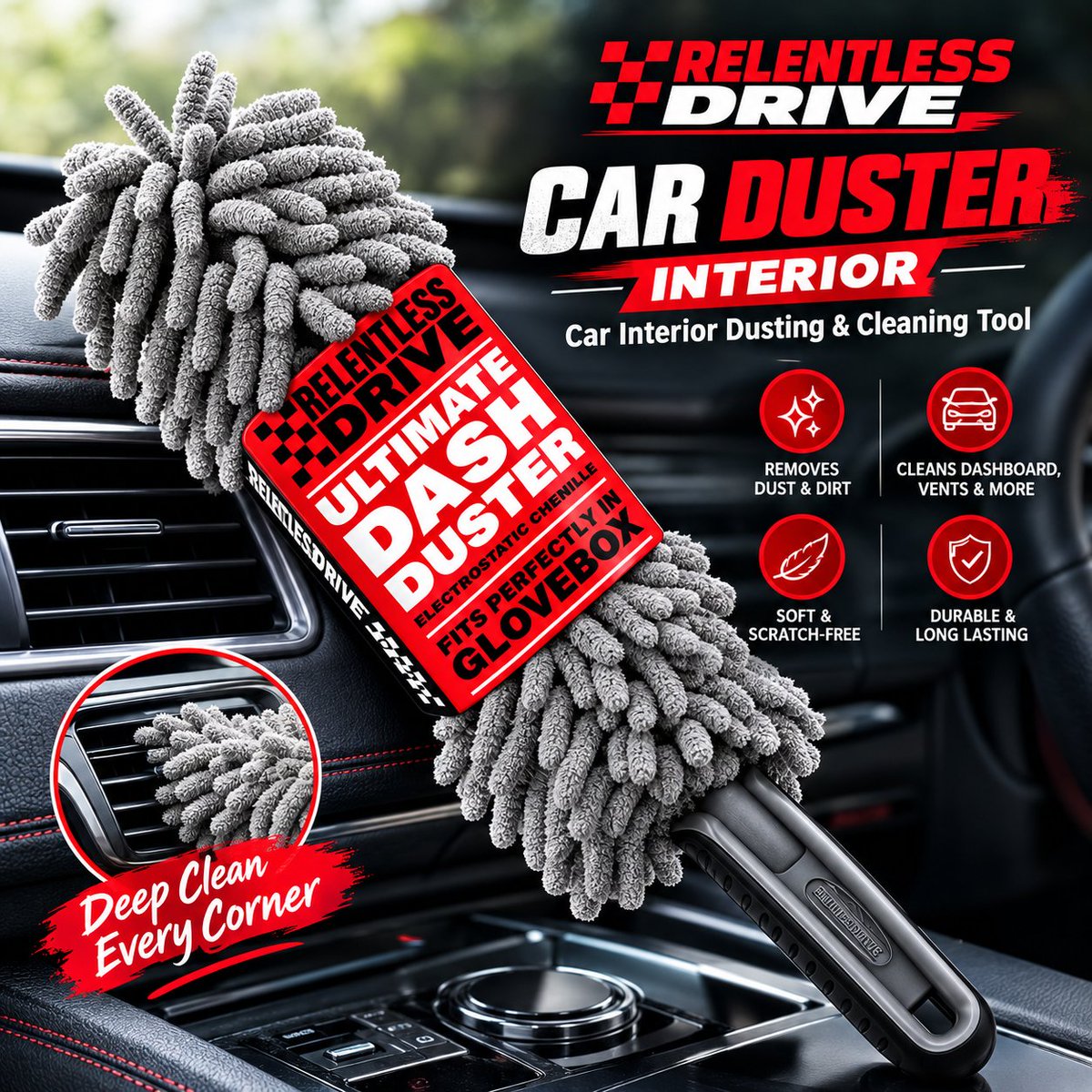 carinsaleUS's tweet photo. Relentless Drive Car Duster Review | Microfiber Dashboard &amp; Interior Cleaning Brush

Buy Now  :  
https://t.co/0Pr9B7voRM

#dwts #SJSharks #dwts #PPxSHUFFLE #PixVerseWorldModel #TheDrop
#CarDuster #CarCleaning #CarDetailing #CarAccessories #MicrofiberDuster #CarInterior https://t.co/61Bd7tHSWf