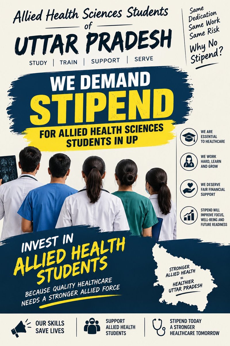 RishabhSinozsu's tweet photo. #WorkDeservesStipendPayAlliedInterns
#ImplementAlliedInternStipend
@CMOfficeUP @brajeshpathakup @kpmaurya1 @RahulGandhi @yadavakhilesh https://t.co/MjzuTZeK8q