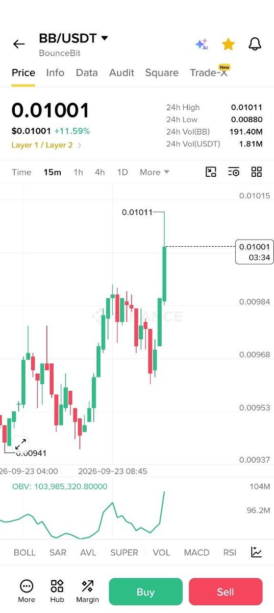 ShyZenshiro's tweet photo. Soon 2x, then 4x, the rally iss coming #bb $bb @bouncebit https://t.co/INyHhQWgYX