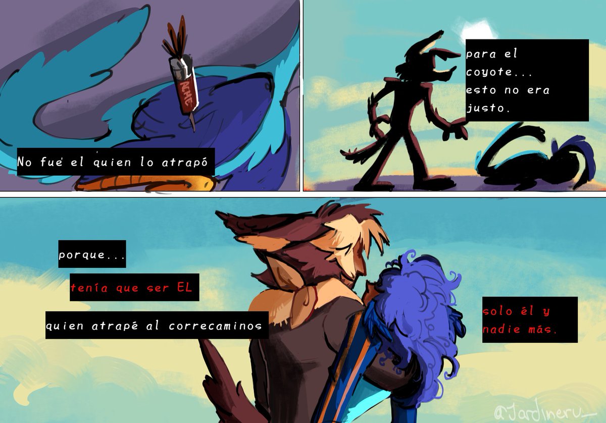 jardineru_'s tweet photo. en español jejeje (parte 1/2) 
#wileroad #roadrage #coyotevsacme https://t.co/RUmNfdABix