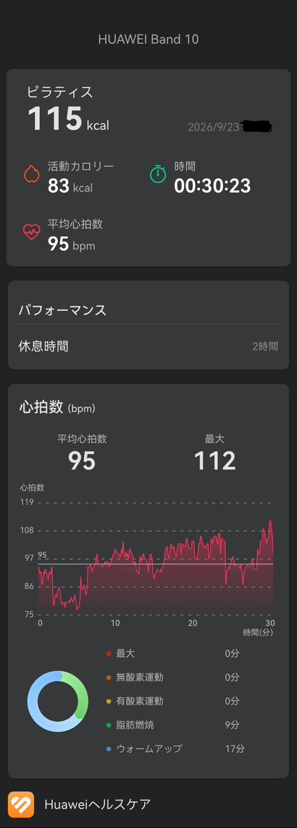 LAVALOVER5's tweet photo. 2026/9/23-2 Wt.+0.9kg
#ChestSpineRelease 17th
#Rintosull
115kcal #Huawei #Band10
263rd #マシンピラティス
🈵
男女共用併設店🟠なのに女性Onlyだった
あ!こちらも🧘🏻♀️の元👑
10寸前からポーズ解説してくれるのはやはり🟠っぽい
1ヶ月ぶりだけど慣れたレッスン
#リントスル #lava #ホットヨガLAVA https://t.co/8UGDXa8Mw3