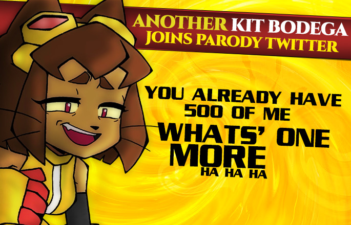 KITBODEGAKAT's tweet photo. [📌]
----
"Oh hey,  uh. Kit Bodega here."
"Heard you already got a-lot of me huh?"

"Anyway, another mission. Should be a cakewalk."

"I hope..."
----
DNI: NSFW/ PROSHIP/ Problematics
#MVRP  #PTWT #Parodytwt https://t.co/VOdt1qVIYS