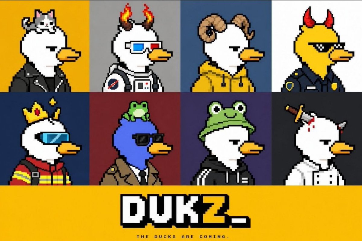 JihoonKimrch's tweet photo. New Waitlist : DUKZNFT

Register :

➖ Connect X / Second X 
➖ Complete all task 
➖ Submit Address ZEC ( u1 ) 
➖ Done

Supply: 8,888
Mint Date: TBA
Fee mint: TBA https://t.co/Ys12YY6iJ7