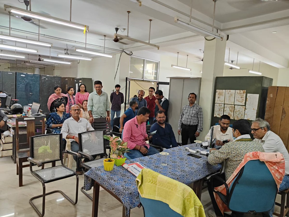 FCIBalasore's tweet photo. A medical health camp was organized at FCI ,DO, Balasore  under the "Swachhata Hi Seva 2026" campaign .The camp was conducted by Dr.Tapas Kumar Das for promoting health-awareness. https://t.co/07Pit9CFpQ