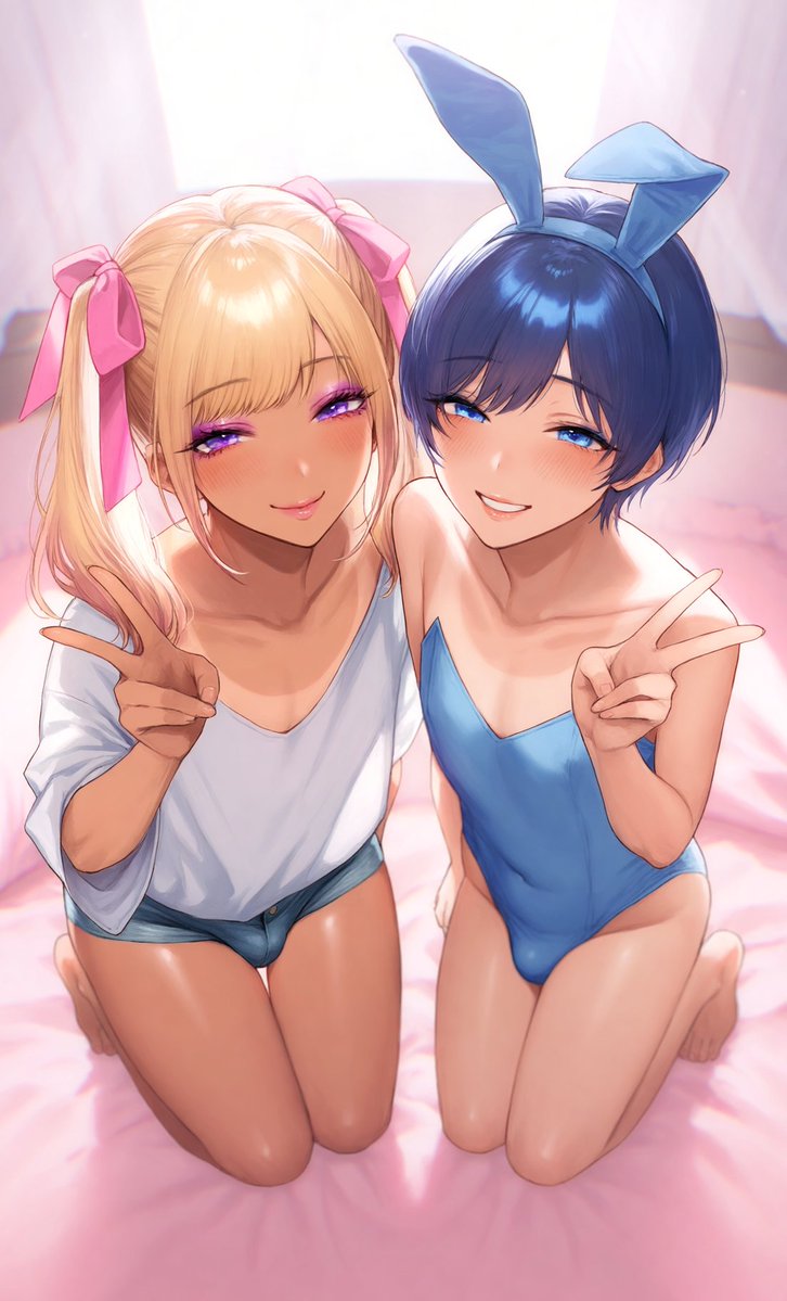 marine_femboy's tweet photo. Good morning ~🩷

I need to introduce my little brother @djx_doodles 💙

He is really cute (like me), and also very needy (like me :p) 🩷

Imagine if you were locked in the same room with us — you wouldn’t be able to get out until your balls were fully drained 🩷

#femboy #lewdRp https://t.co/etMmO35R5L