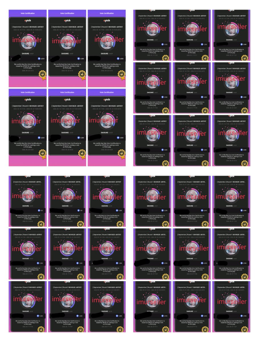 imurseller's tweet photo. DAISUKE'S RT DEAL COMPLETED✅

Upon the agreement with @daisukevst, if the required rules are not fully met, only 50% of the collected blue jams will be given to Daisuke's poll from ROUND 1 to FINALS (ROUND 3 last drop)

💎Total Drop: 236,330

Thank you so much for trusting us. https://t.co/4ebQMycpOi