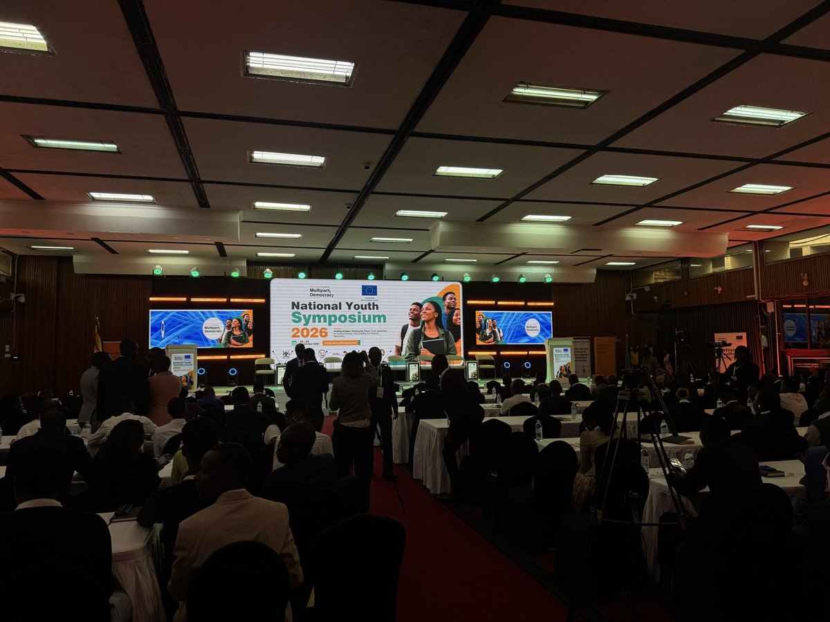 justmelanie69's tweet photo. I hope you are ready!
@NimdUganda has hosted the National Symposium again. 
BUILDING BRIDGE, SHAPING THE FUTURE: Youth Leadership for National Healing, Accountability and Inclusive Democracy. 
#NationalYouthSymosium26 https://t.co/flmSzmaoZH