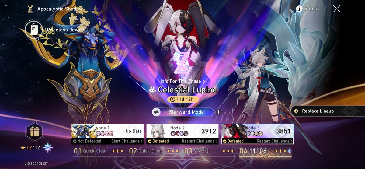 cosmicarnival's tweet photo. do i even bother retrying with floprem it only gave me 3.3k last time 💔 https://t.co/gn9ieGolvR