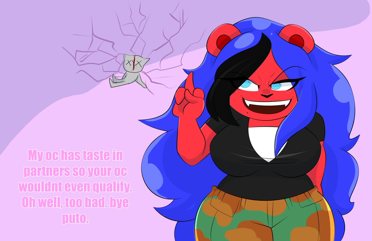 Flipsy0529's tweet photo. allll of a sudden it was a "joke" -.- ay no fuck away from us 💅
#meme #artmeme #happytreefriends #oc #originalcharacter #furry #furryanthro #mamabear #tiktok #tiktok #persona #mama https://t.co/XrD0gHVEka
