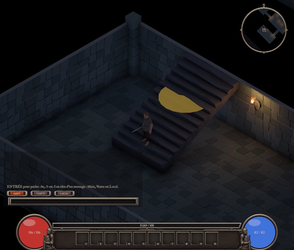 KhyriChan's tweet photo. Journal de dev du 23/09 : le donjon refait en vue isométrique comme la ville, trois nouveaux PNJ (Aldric, Branoc, Athel) et deux quêtes, des PNJ qui parlent aussi anglais.

Alpha #1 demain 21 h 30, 30 places : https://t.co/BqsykdcmGQ

#gamedev #DeathLeavesATrace https://t.co/9hUb8lGW1V