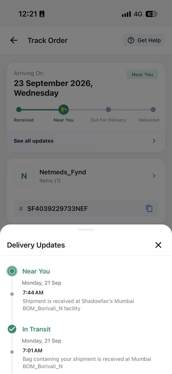 iprasadparab's tweet photo. @shadowfax_in these shipments have been sitting in your nearest facility for two days without the delivery being attempted. These are medicines which cannot be delayed any further. Please look into it. https://t.co/wyBVutPvrb
