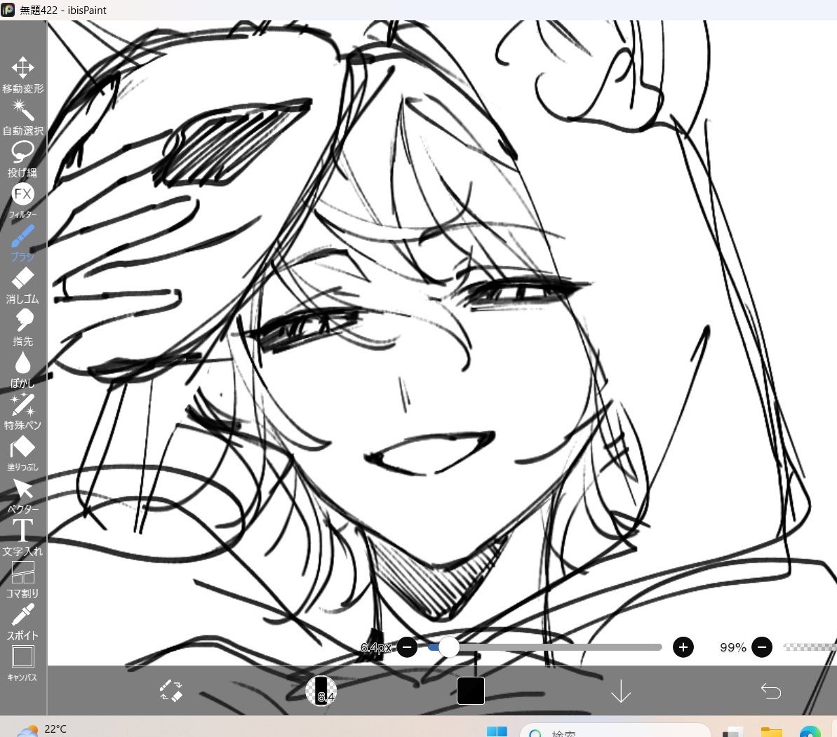 saize1403's tweet photo. 久々に別キャラ描いてます https://t.co/vrmywBcCc2
