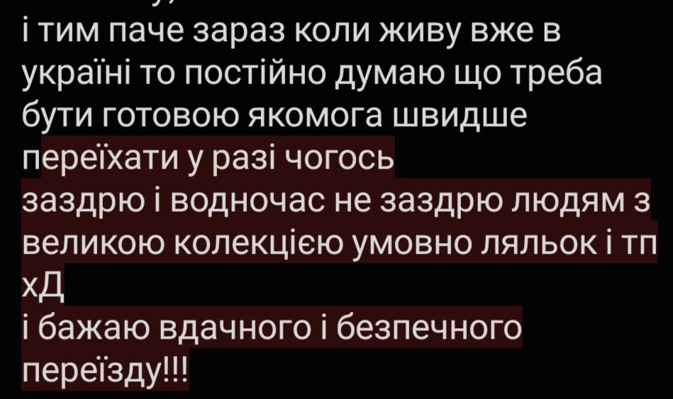 star_alpacax's tweet photo. @Kyoosh АБСОЛЮТНО ТАК САМО!!! моя мама була сильно здивована що за 4 роки в німеччині у мене речей зібралося тільки на дві валізи (ну і депресія вплинула що замість речей купувала лише їжу) 
і тим паче зараз коли живу вже в україні то постійно думаю що треба бути готовою якомога швидше https://t.co/eOTADKBodO