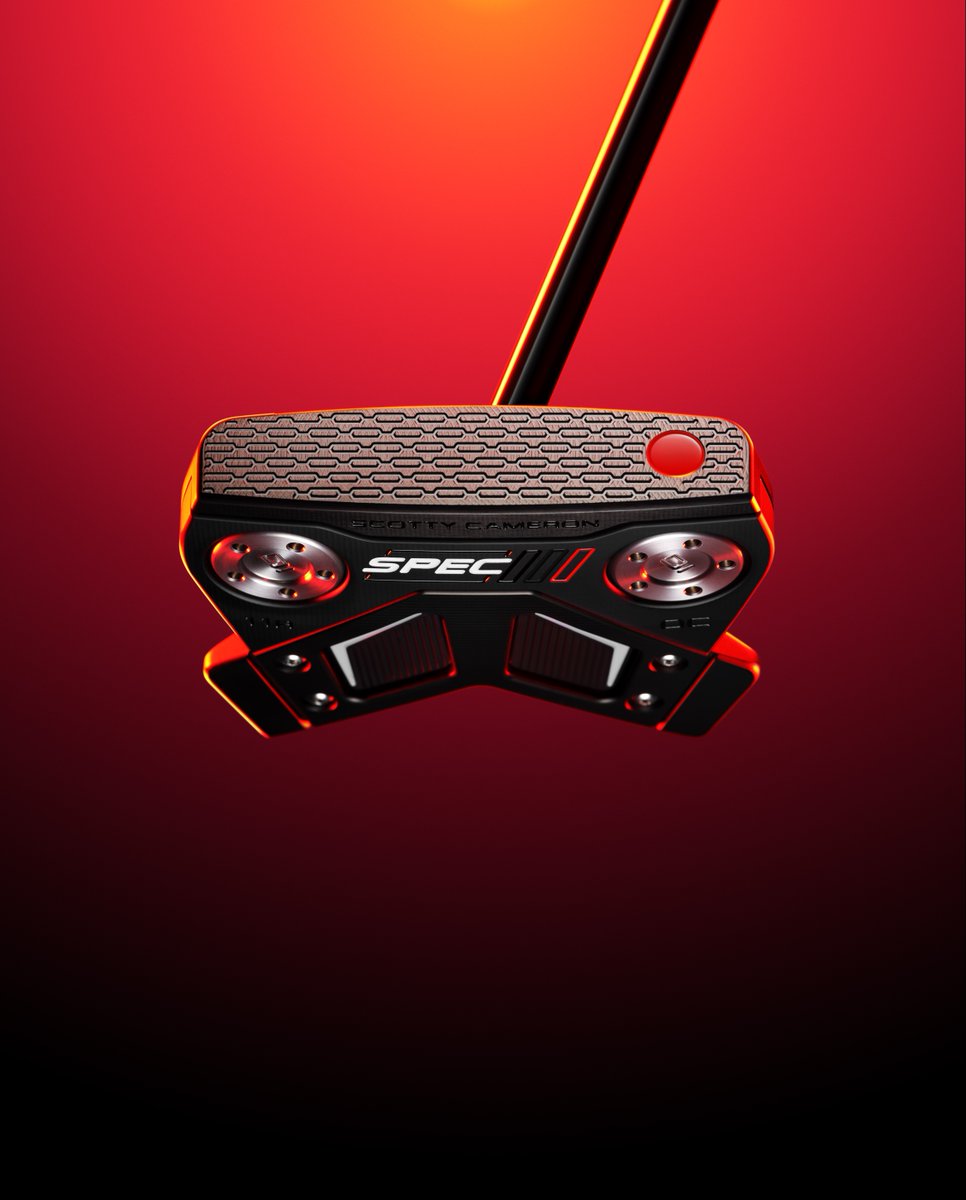 drummondgolf's tweet photo. All black. Zero glare. Near-zero torque. 🖤

The Scotty Cameron Phantom OC Spec III has landed. Their most elevated low-torque putter collection yet.

Limited release, in-store early October. 📅

#ScottyCameron #PhantomOC #LimitedRelease https://t.co/Q42ihbCmaY