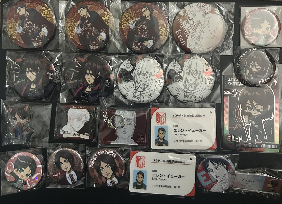 jmtpntpg's tweet photo. 【交換　譲渡】進撃の巨人　カラオケの鉄人　MAPPA ポストカード

⚪︎譲：エレン　ミカサ　アルミン　ハンジ　ジーク　アニ　ライナー(画像1〜5)
⚪︎求：同異種リヴァイ　ピーク　⭐︎ポルコ(顎の巨人)

⭐︎は他含むお取引のみ/⚪️はリヴァイとの交換のみ
→ https://t.co/R1QT1rmcGg
