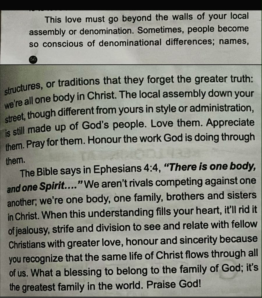 sophytanya's tweet photo. My favorite part of today’s message! 🥹 Pastor literally said what was on my mind.

We Christians need to do better. We already have nationality and tribal differences trying to separate us, but now that we are in Christ, we are brothers and sisters. 
We are not in competition. https://t.co/gSZjXAVEus