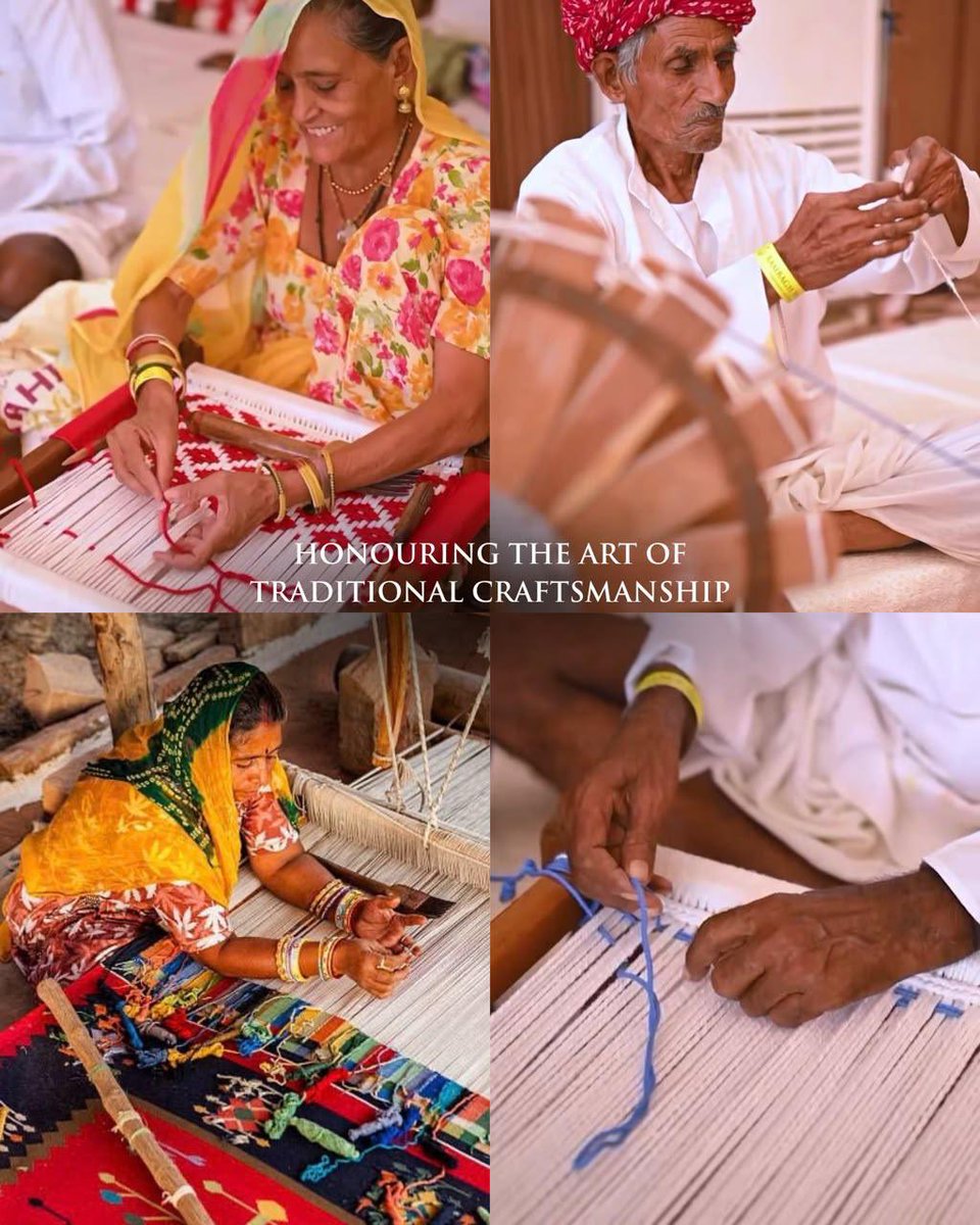 Rambaghpalace's tweet photo. and traditions passed down through generations. At Rambagh Palace, these enduring art forms continue to be celebrated as part of the living legacy of the Pink City.

For reservations &amp; enquiries: +91 0141 6671234 or visit the link in bio. https://t.co/YB5Q8ODKMW