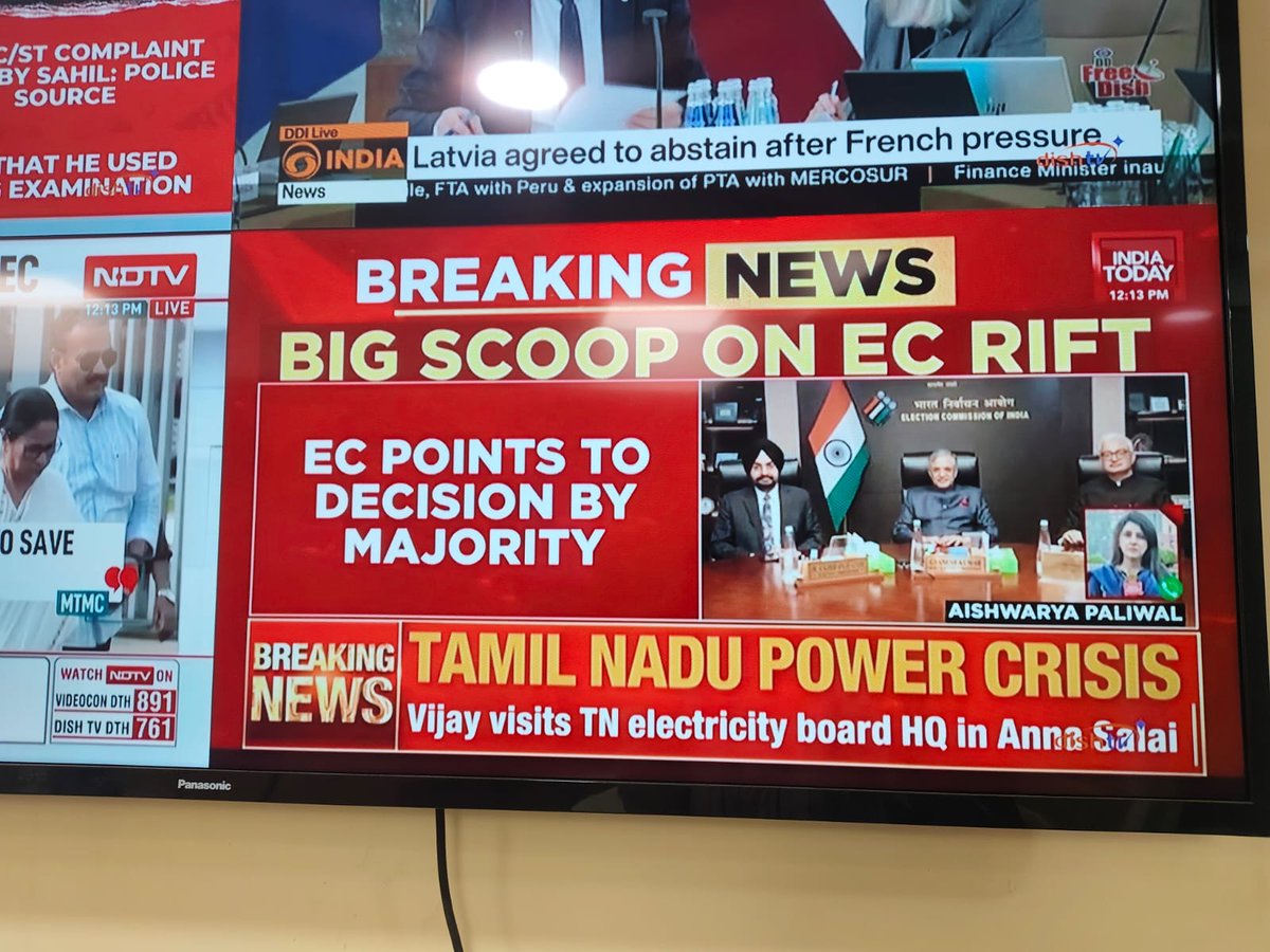 factcheckbaddie's tweet photo. @ani_digital @ANI Commissioners can have individual views on matters before them. That is deliberation. What ultimately counts institutionally is the decision taken, and the decisions of #ECI have been unanimous. https://t.co/U0rZamewod