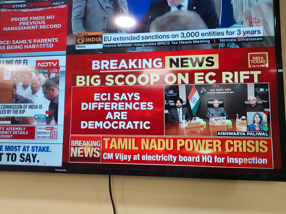factcheckbaddie's tweet photo. @ani_digital @ANI Commissioners can have individual views on matters before them. That is deliberation. What ultimately counts institutionally is the decision taken, and the decisions of #ECI have been unanimous. https://t.co/U0rZamewod
