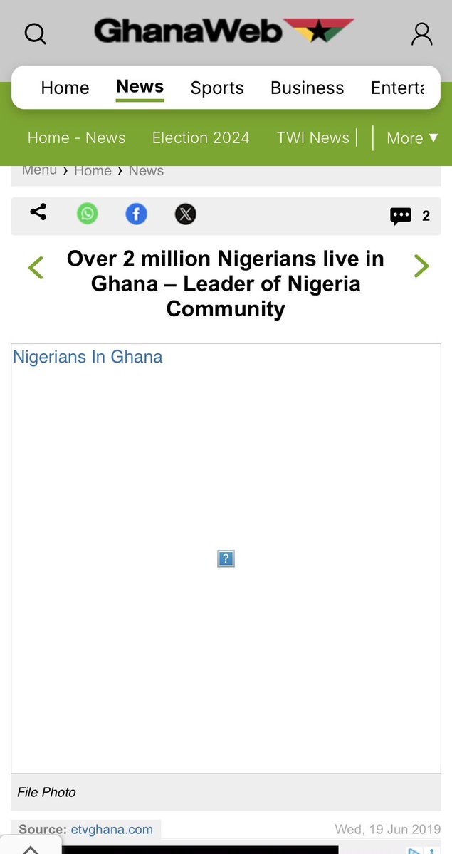 KMazoog's tweet photo. @LordChuks 19 only undocumented Igbos were 2 million Igbos living in Ghana imagine in this 2026 that the Nigerians flooding into Ghana everyday,there’s no village in Ghana without Nigerians,this lady has been like 5 states but met only 4 people claiming they’re Ghanaians born in Nigeria. https://t.co/0YjKuyuWZF