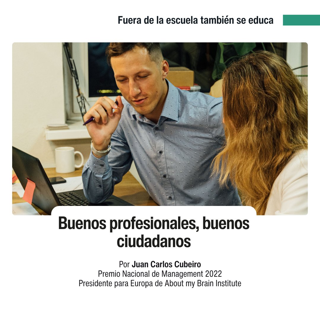 CuadernosP's tweet photo. La tradición clásica de las virtudes como valores vividos, desde los antiguos griegos, nos enseña
que un buen profesional es una persona fiable, de confianza. [...] La prudencia es la virtud que define a los mejores profesionales @juancarcubeiro 
https://t.co/J5sCRXyBdj https://t.co/gfma6RQLLc