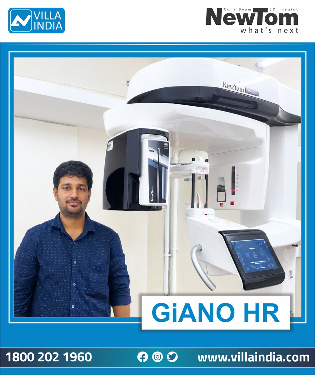 Villa_india__'s tweet photo. Villa India extends warmest congratulations to Ganesh Diagnostic centre 
#VillaIndia
#newtom
#contactus- 9910493048
#email- sales@villaindia.com
#dentalequipment #newtom📷
#dentistry #dentalcare #healthy #advancecbct #cbct #dentists #dentalworld https://t.co/E11doCE1Ap