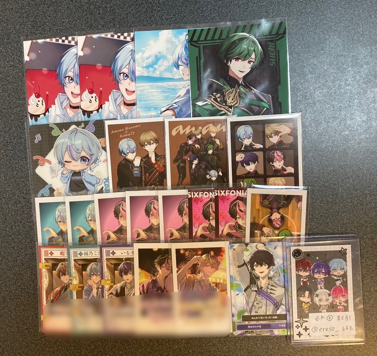 ereso_652's tweet photo. #シクフォニグッズ交換

譲) 画像1枚目

求) 画像2枚目

・第5弾浴衣チェキは同種🍵様との交換のみ
・コースターは同種🍵様希望

郵送のみ
お一つからでもお気軽にお声掛けください🙇‍♀️ https://t.co/BdUlK2PHZk