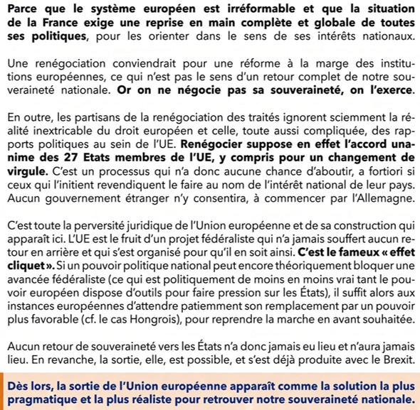 62PATRIOTES's tweet photo. Le FREXIT en 10 questions :
✅2. POURQUOI SORTIR PLUTÔT QUE RENÉGOCIER LES TRAITÉS ?
Extrait du projet des Patriotes pour la France à retrouver sur https://t.co/FxsDJ1kQkZ  🇫🇷 https://t.co/VC9KdNgfRp