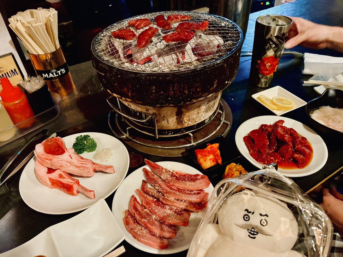 nm_migii's tweet photo. 東京に帰ってきちゃったわよ　楽しかったなあ😭すべてが楽しいシルバーウィークでしたご一緒してくださった界隈の皆様ほんとにほんとにほんとにありがとうございました　最高でした
これは昨日のたいはーらのジンギスカン https://t.co/n3R11gbOP6
