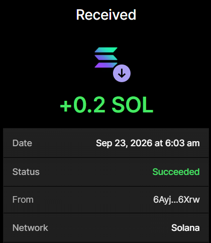 SigmaBullSol's tweet photo. 40M $SIGMABULL Successfully purchased ✅

Buy now before the presale ends

Send SOL To Presales Wallet:
EB6HcbQXufnxCeRxfJkngw4pNnbc5Ymwh5usGVmrngAH
 
Txn: https://t.co/FyQsxraVcH

Min buy: 0.2 $SOL

0.2 SOL → 40,000,000 $SIGMABULL
0.5 SOL → 100,000,000 $SIGMABULL
1 SOL → 210,000,000 $SIGMABULL

Retweet & Drop SOL Address