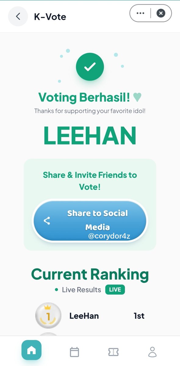 corydor4z's tweet photo. vote leehan di apk gopay gess https://t.co/Ibn9WUUIpz