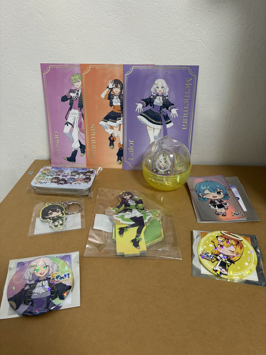 Nakatanien00's tweet photo. 本日の戦利品！
⚡️さん多くて嬉しい☺️
#めめ村5thANV https://t.co/Ds6TuTXpBx