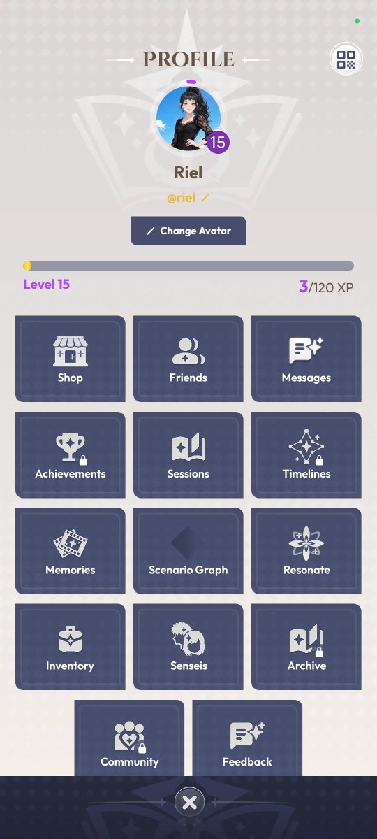 Riel_Chou's tweet photo. @callmesenseieng  💜i thought Ryan level up. But it's actually mine😅 https://t.co/OuJ04YbGGM