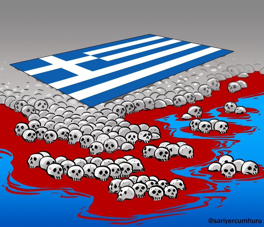 hermes_z's tweet photo. THE FORGOTTEN GENOCIDE: HOW THE "GREEK REVOLUTION" ERASED AN ENTIRE PEOPLE

The slogan was explicit: "Not a single Turk must remain in the Morea." Genocide...

23 September 1821, Tripolitsa. The date is remembered in Greece as part of a "liberation". The surviving records tell a far darker story.

Historian S.R. Sonyel, drawing on British archives, records that around 50,000 Turkish lived in the Peloponnese in March 1821. By the time Greeks celebrated Easter a month later, the Turkish population had been almost entirely wiped out.

The slogan was explicit: "Not a single Turk must remain in the Morea."

This was not confined to Tripolitsa.

Historian Stanford Shaw highlights that the massacres were not limited to Tripolitsa.
From Kalavryta and Patras to Navarino, Corinth, Athens and Kalamata, Muslim communities were attacked, expelled or massacred.

Villages were burned, refugees were intercepted on the roads, and those who surrendered after being promised safety were often killed anyway.

British historian William St Clair records that more than 20,000 Turkish men, women and children were deliberately killed within weeks.

Families living on isolated farms were slaughtered and their homes burned over their bodies. In some towns, starving Muslims surrendered after receiving promises of protection.

The men were killed, while women and children were enslaved and later killed.

Then came Tripolitsa.

After the city fell, a three-day massacre followed. St Clair records that more than 10,000 Turks were killed between Friday and Sunday.

Prisoners were tortured, mutilated and burned. Pregnant women were murdered. Children and the elderly were not spared. The Jewish community was also systematically attacked. Contemporary European observers witnessed the carnage.

The scale of the slaughter shocked even some European philhellenes who had come to support the "Greek cause". German doctor Wilhelm Boldemann, horrified by what he witnessed, is reported in contemporary accounts to have taken his own life by poisoning himself.

The destruction went beyond human lives.

Turkish property was seized, charitable foundations were plundered, mosques were desecrated and destroyed, cemeteries were violated, and the physical traces of a centuries-old Muslim presence were systematically erased.

Sonyel argues that the massacres bore the essential characteristics of genocide: intent, systematic extermination, the destruction of entire communities and the obliteration of their cultural presence.

Other scholarship has likewise described aspects of the destruction of the Morean Turks as genocide.

And the evidence did not come only from Turkish sources. St Clair's account describes the Turks of Greece as disappearing "suddenly and finally" in the spring of 1821, while European observers later found it difficult to believe that large Turkish communities had once lived throughout the Peloponnese.

This is the part of the "Greek Revolution" that the heroic liberation narrative leaves out.

A people who had lived across the Peloponnese for generations was destroyed, its property confiscated and its cultural traces erased.

23 September should be remembered as the day Tripolitsa became a symbol of the destruction of an entire community.