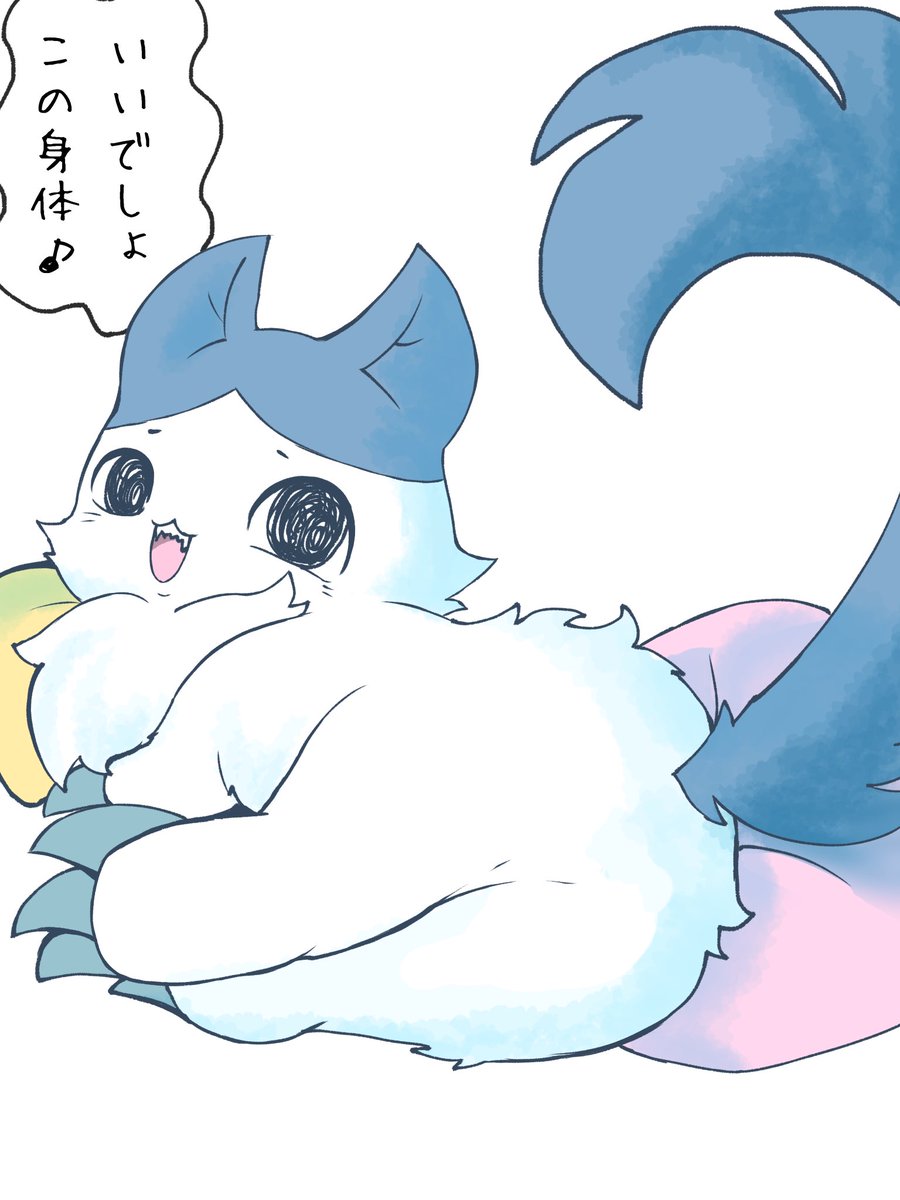 IibuiLOVE0's tweet photo. でかつよハチワレ登場記念！
思ってた以上に良い声で素敵な姿でした
フサフサ感がすごい
特に半変身時の

#ちいかわ  
#ちいかわファンアート https://t.co/HDLzm4C9zN
