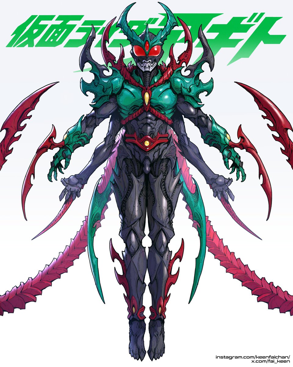 fai_keen's tweet photo. 仮面ライダーエクシードギルス 
Kamen Rider Exceed Gills 
#仮面ライダー #仮面ライダーシリーズ #仮面ライダーアギト #tokusatsu #kamenrider #kamenrideragito #Agito #仮面ライダーアギト25周年 #heisei #heiseirider #特撮 #kamenrideragito25thanniversary #仮面ライダー生誕55周年記念作 https://t.co/OAAsMJb1Q0