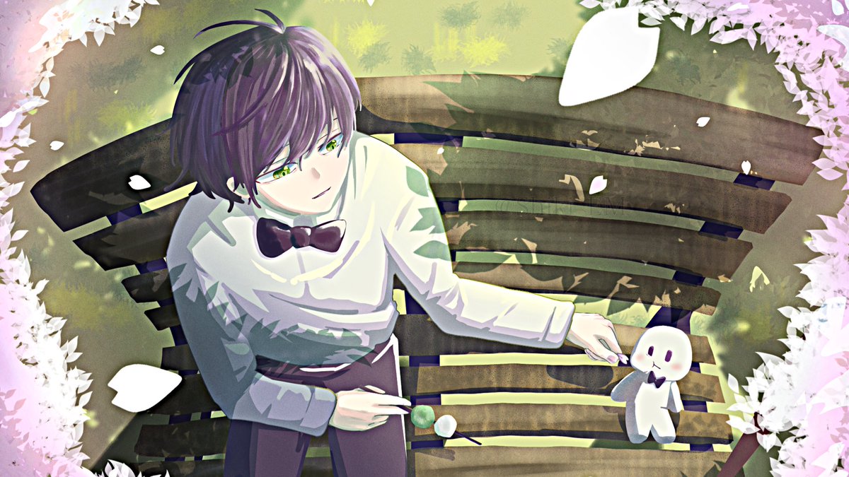 Shiki_EM's tweet photo. 今年の目標達成：四季で白いやつと白い人を描く

冬から始まるのは描いた順で掲載してるからです
過去→現在 https://t.co/GVONChK8i8