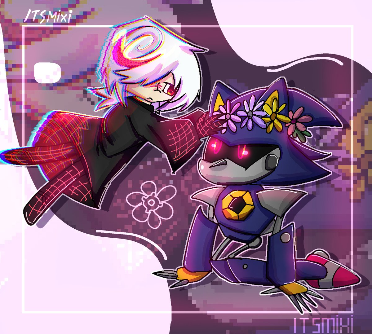 ItsMixi_'s tweet photo. bro &amp; sis 
#sonicthehedgehog #digitalart https://t.co/bgVVzTBp7N