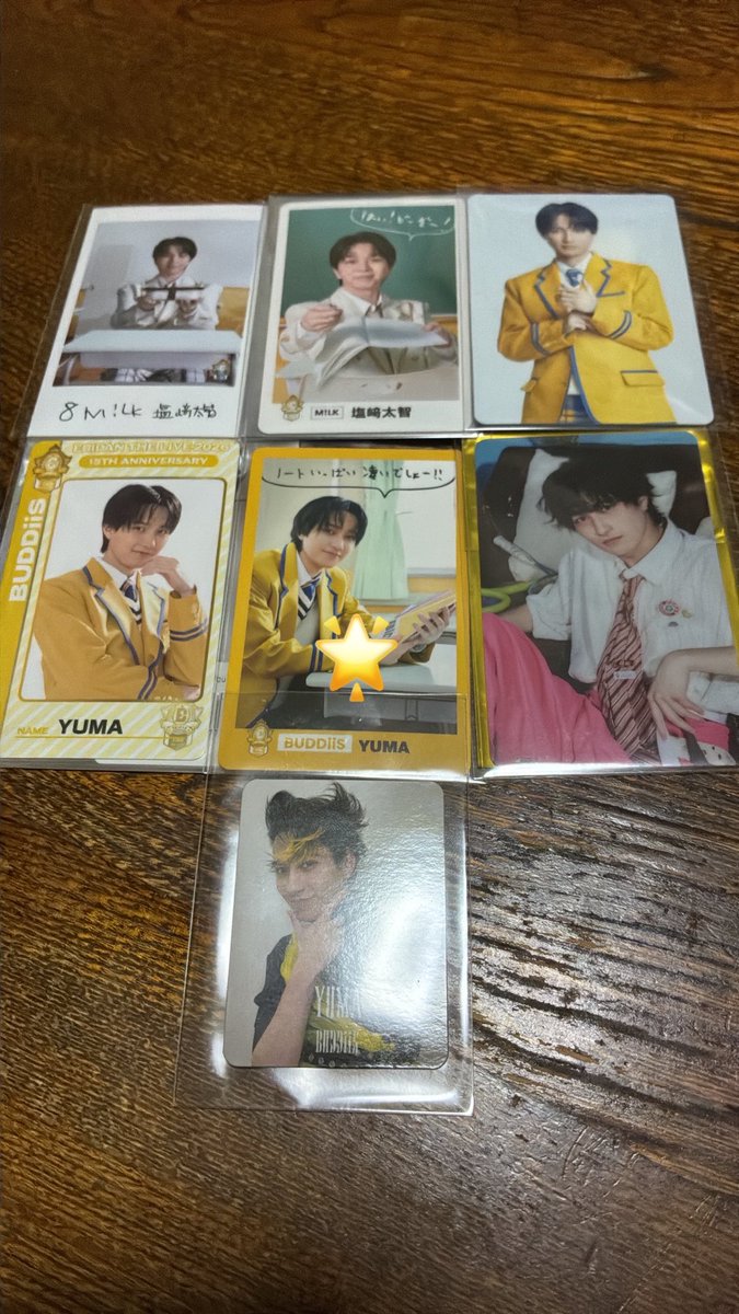 wny825's tweet photo. @miho00811 初めまして、リプありがとうございます。
🌟の2点と交換可能でしょうか？
ご検討よろしくお願い致します。 https://t.co/IRrz8eSGCI