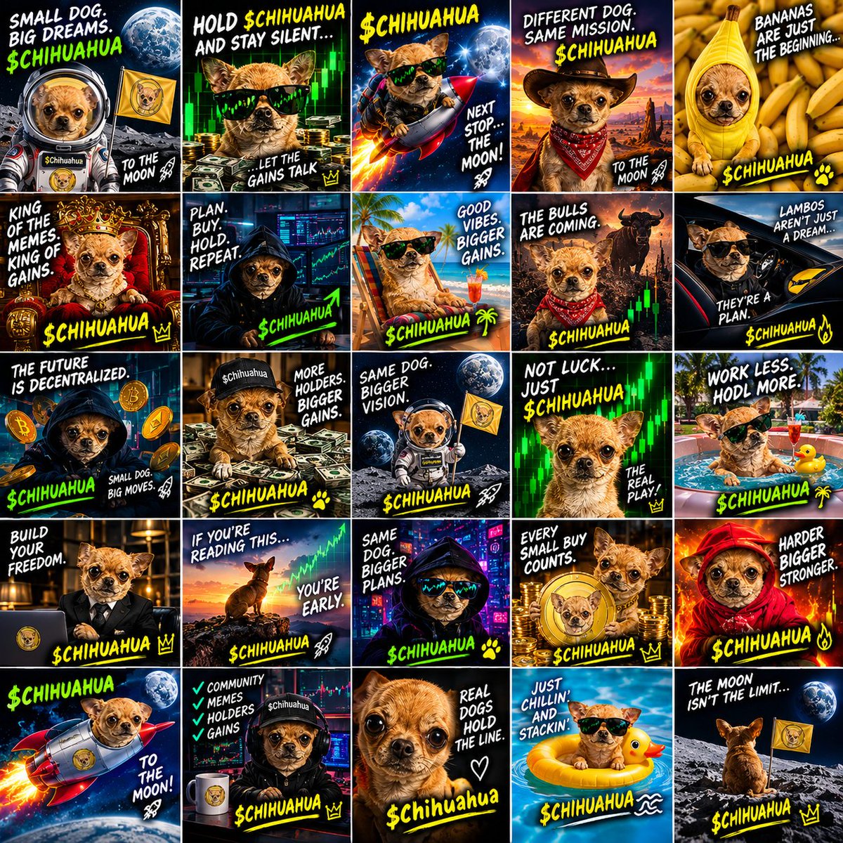 Chihuahuacoin_'s tweet photo. 20 MORE MEMES OF $CHIHUAHUA !! https://t.co/LHsmbtip4X