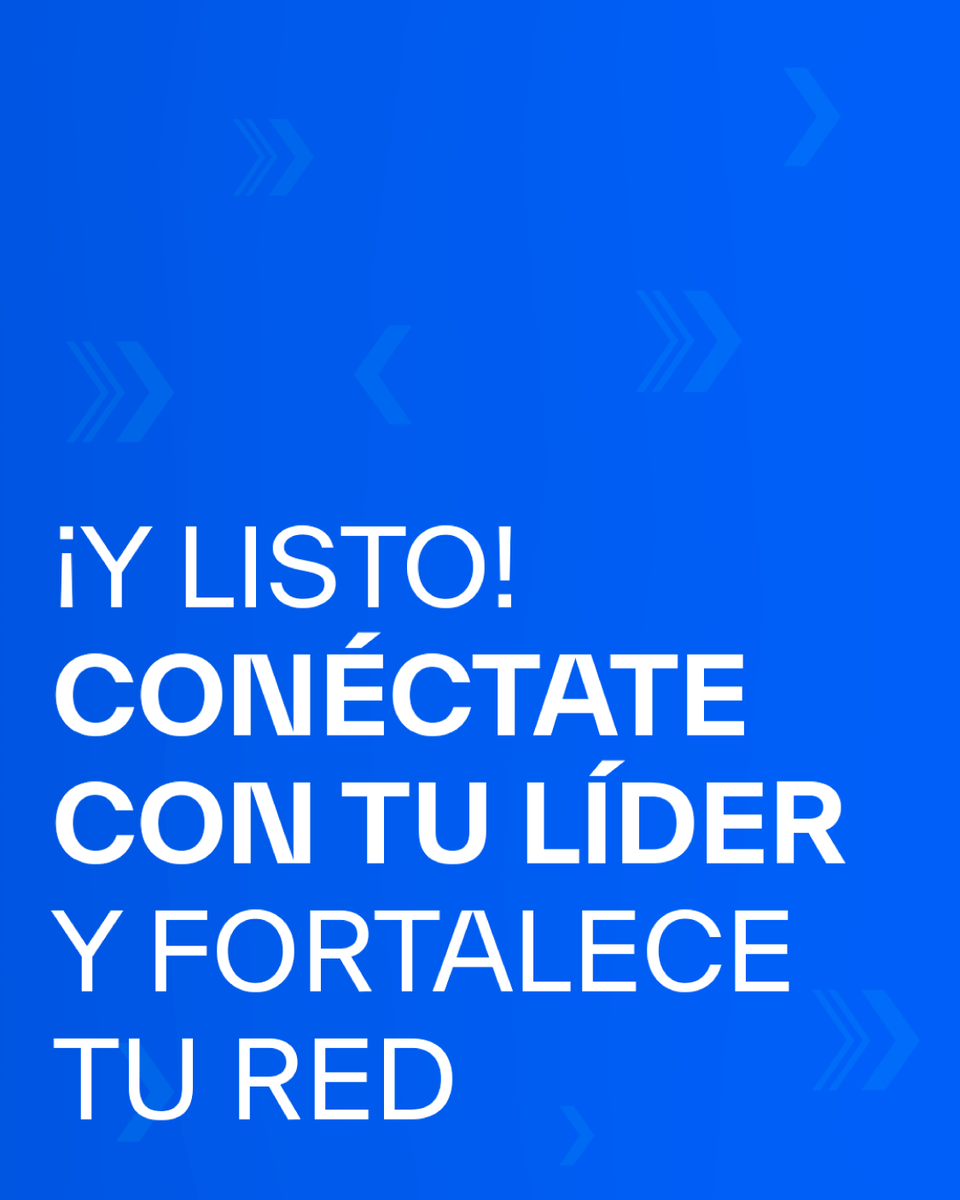 EXATEC's tweet photo. Conecta con tu líder y encuentra en él o ella un puente para crecer, colaborar y seguir dejando huella. 💙🌎 ¡En este post te explicamos cómo!
👉 Da el siguiente paso y forma parte de la comunidad que transforma. ¿Tienes más dudas? Déjanos tu comentario 🙌🏼. #EXATEC #LDG https://t.co/JnAEv82ZYJ