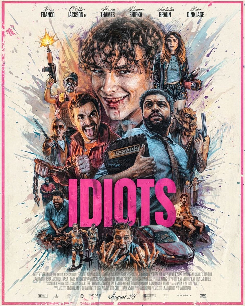 MarioLopez8682's tweet photo. It was entertaining 🎬🍁💊🥃🚬 #idiots #viral #movie #film #masonthames https://t.co/ZvITPkZeHF