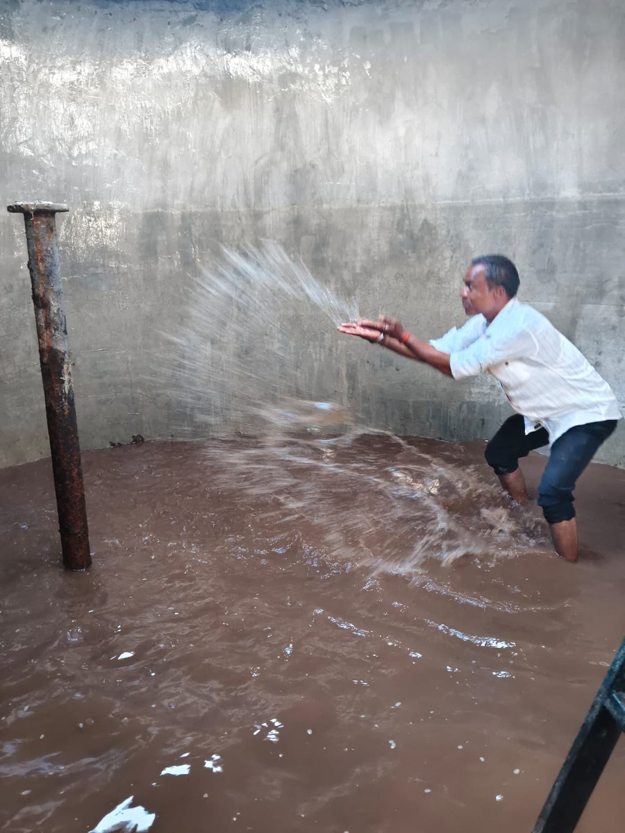 mgvsabad's tweet photo. 🌿 World Cleaning Day 2026 💧
MGVS conducted a water-system cleanliness drive in project villages—cleaning solar pumps at Masegaon & Devi Dehgaon and the ESR at Maherjawala.
Clean Systems • Safe Water • Healthy Villages 🌱
#MGVS #CleanWater #WaterSecurity #WASH https://t.co/3jDIjbXNI9