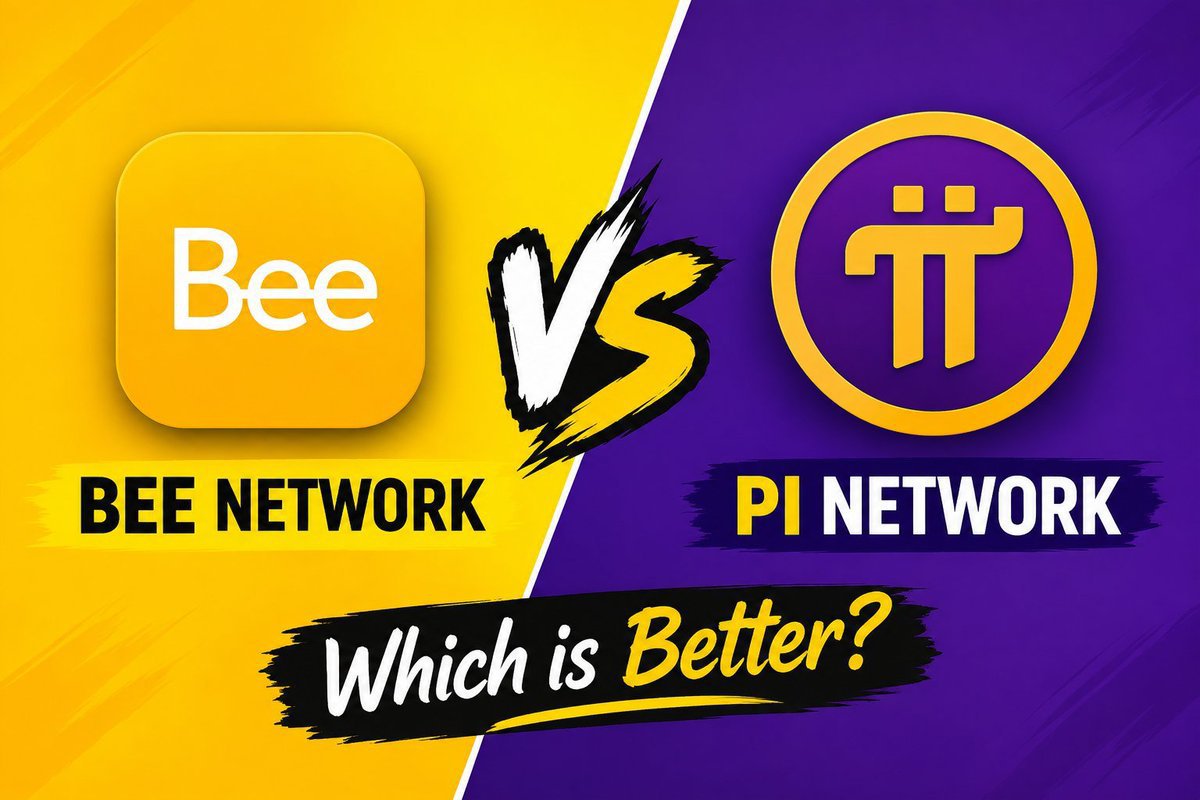 Beenewss's tweet photo. Which is Better 2026 🥳🥳
$BEE VE  $PI https://t.co/rb6WSUSwmG