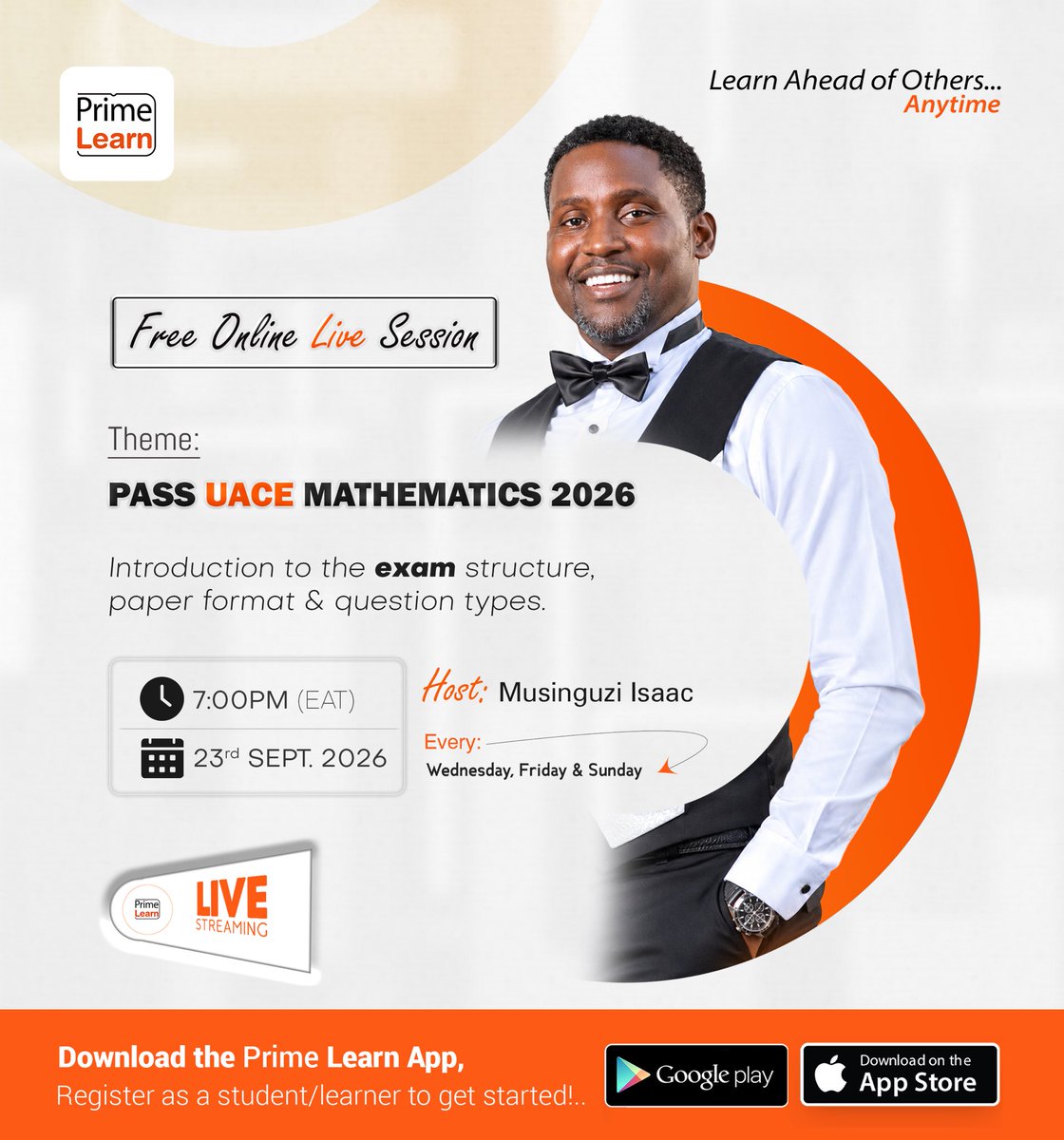 PrimelearnApp's tweet photo. Don’t miss this live lesson today #candidates #Primelearnapp #livediscussions https://t.co/3DAgGi619N