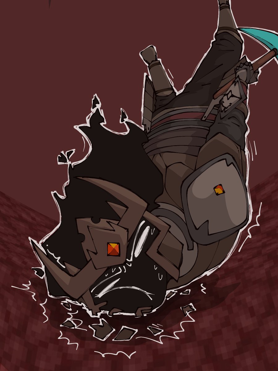 Costa0574's tweet photo. Segundo día y ya tuvo su primera muerte
(Y esperemos sea la única xd)

#farfadoxfanart #dedsafio4 #DEDSAFIOMinecraft4
#DEDSAFIOfanart https://t.co/2pC2qw9KvR